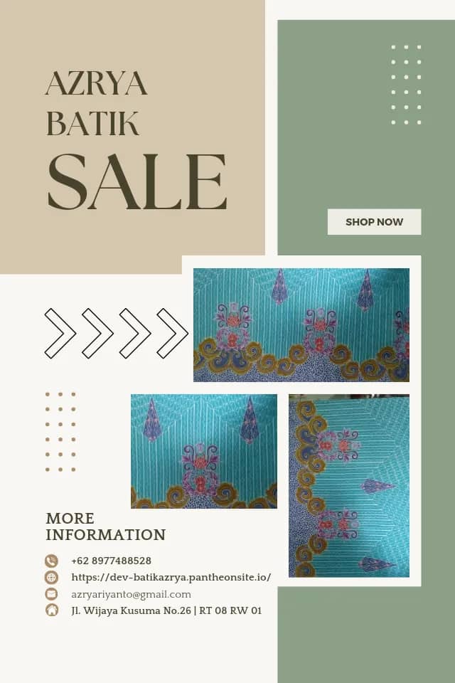 Produk Teratai mangrove dari Azrya Batik