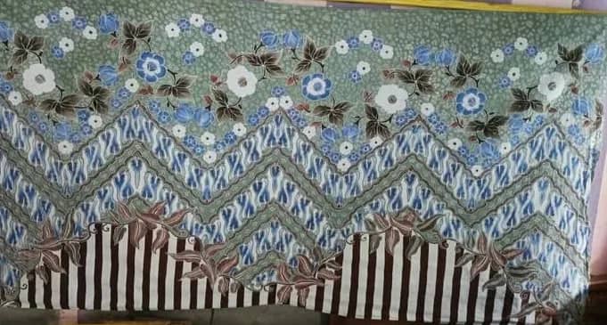 Produk Batik Kawung kembang pasisiran dari Dwi putra batik
