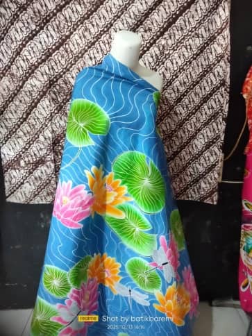 Produk Bunga teratai dari Batik baremi