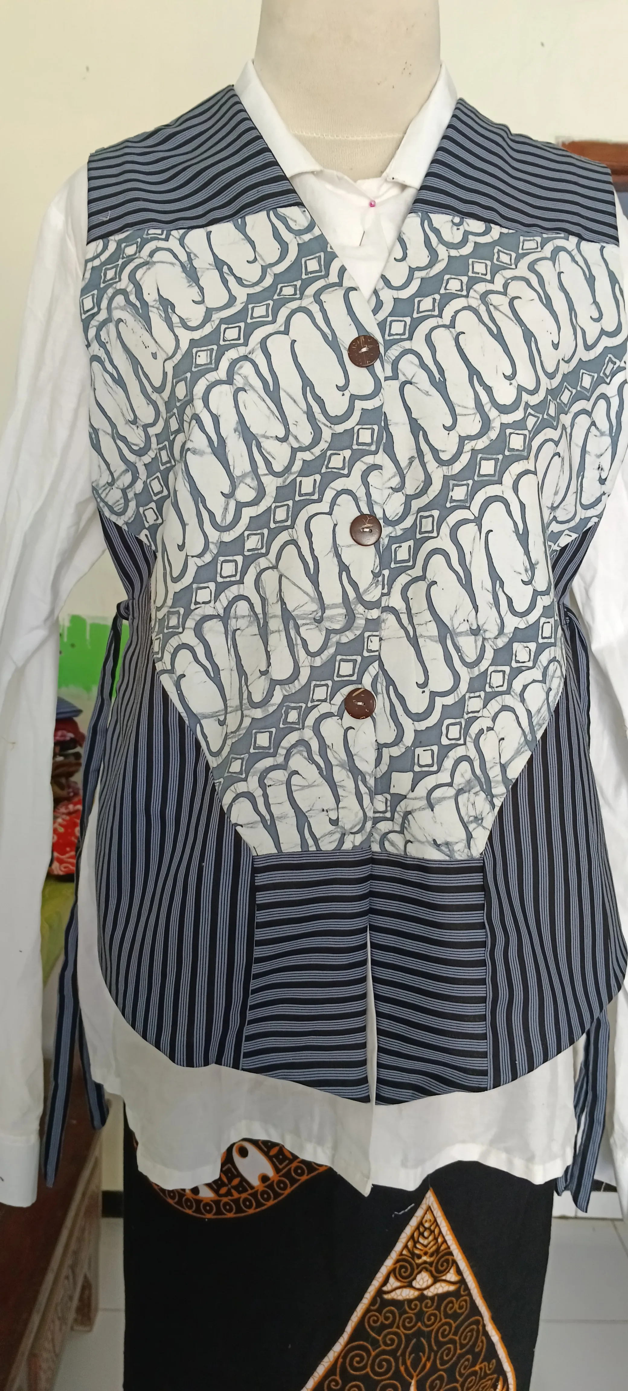 Produk Batik panggang keting abu abu